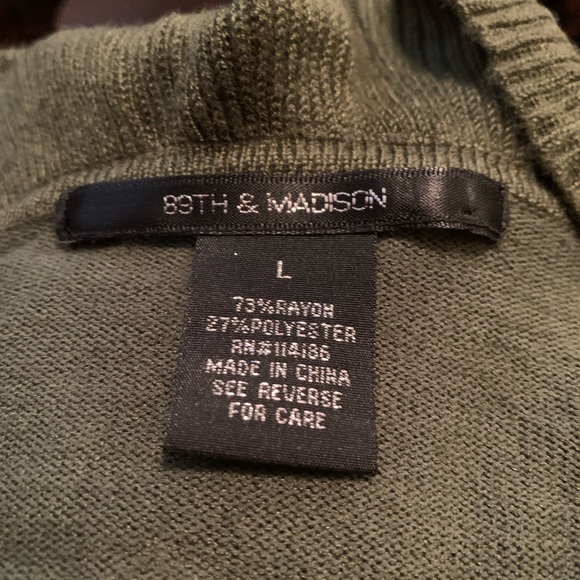 Ruffled 3/4 sleeve large cardigan - Picture 5 of 5